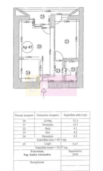 Floreasca | 102 The Address | apartament 2 camere
